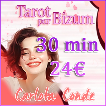 Tarot Bizum Carlota Conde, Teléfono 910783449, 30 Minutos